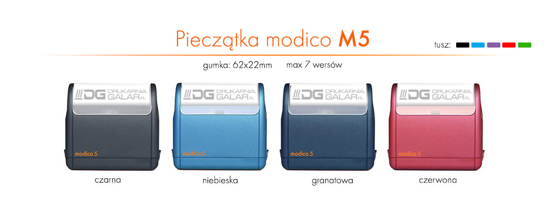 Drukarnia Internetowa Galar.pl pieczątka M5